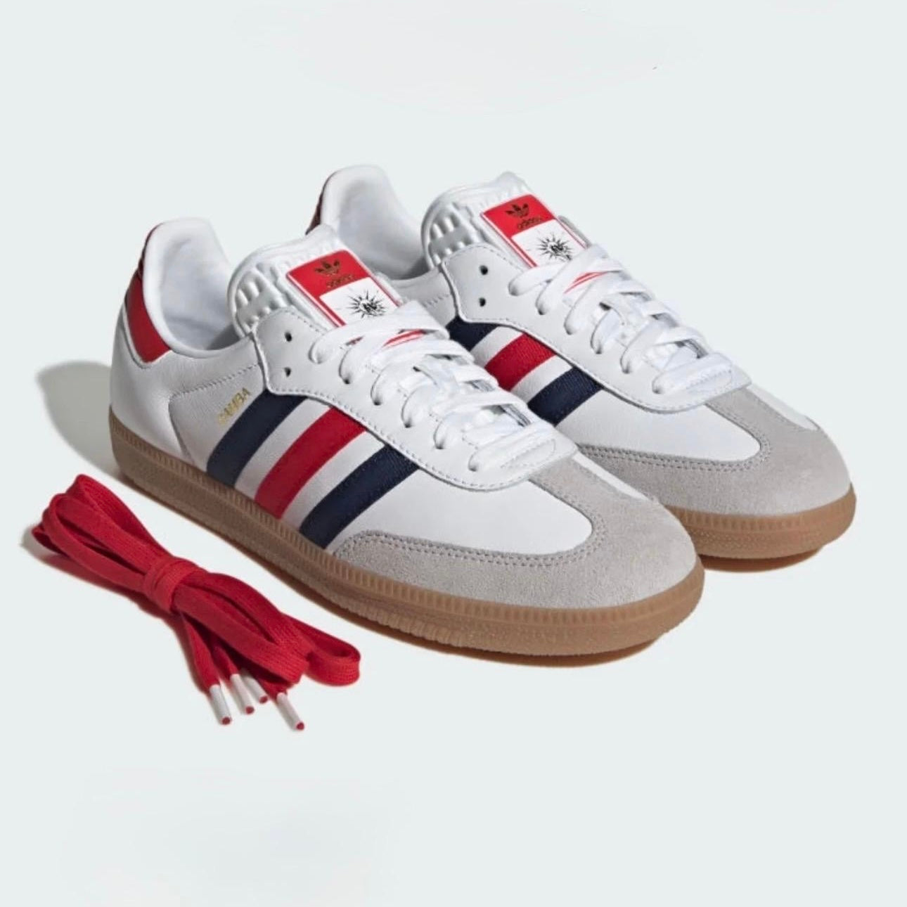 SAMBA BRANCO VERMELHO AZUL