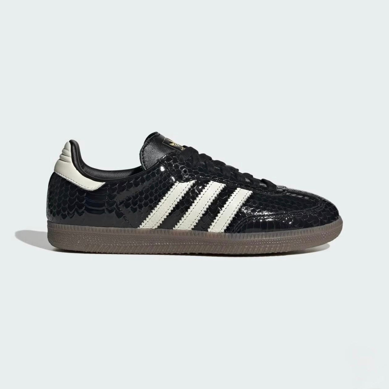 SAMBA OG SNAKESKIN PRETO BRANCO