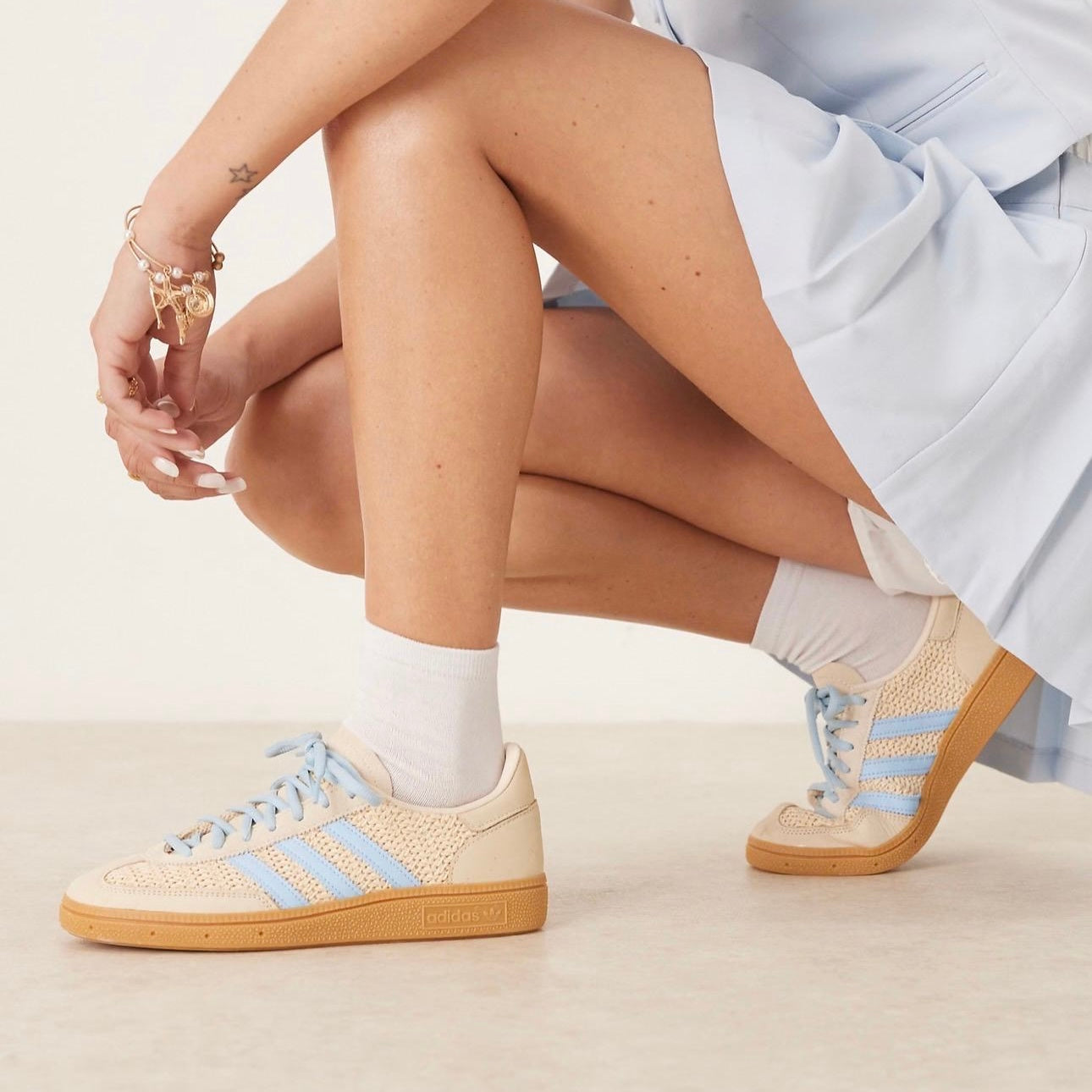 SPEZIAL CROCHET BEGE AZUL