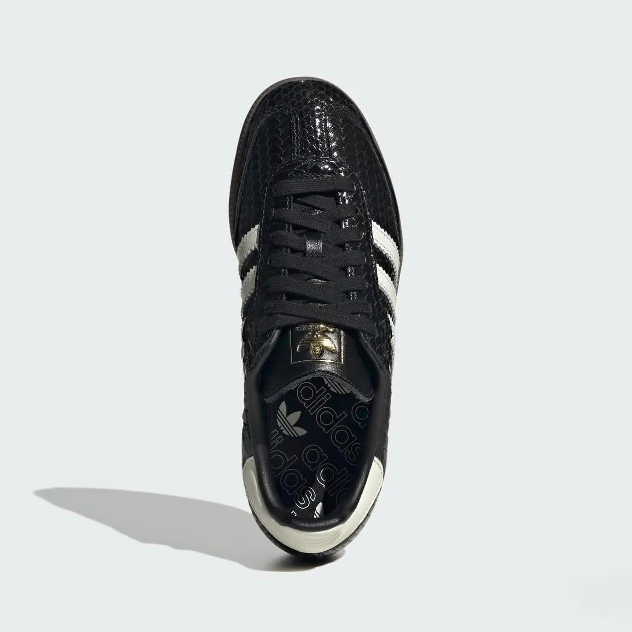 SAMBA OG SNAKESKIN PRETO BRANCO