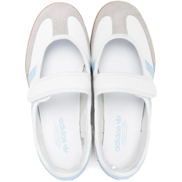 SAMBA MARY JANE BRANCO AZUL