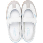 SAMBA MARY JANE BRANCO AZUL