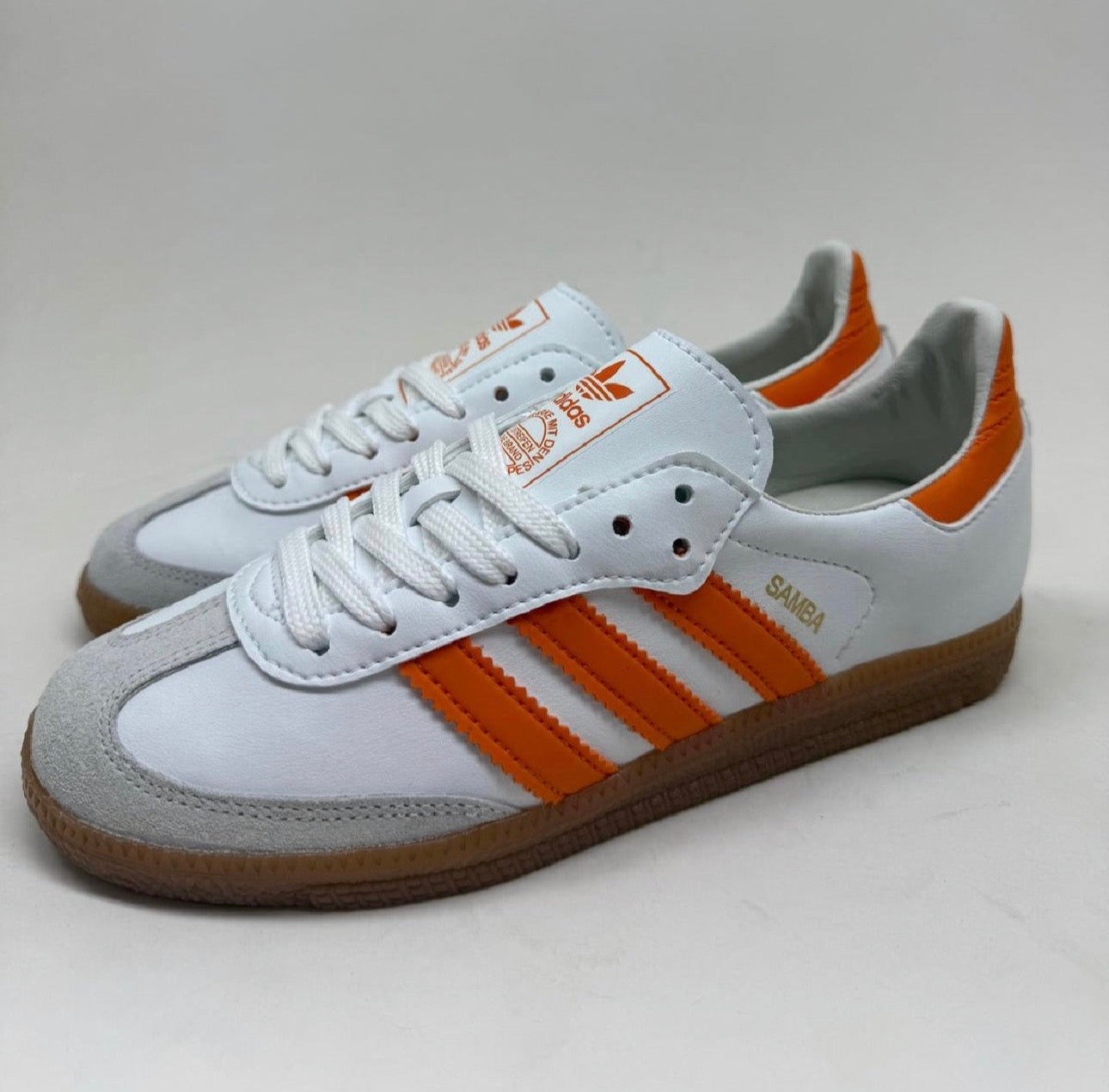 SAMBA BRANCO LARANJA