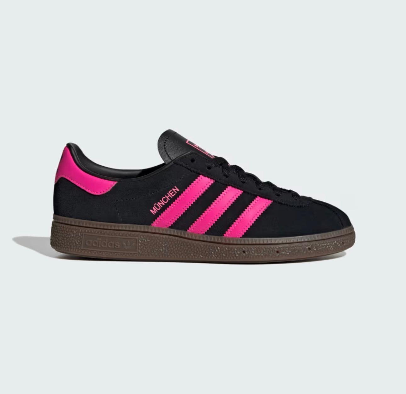 ADIDAS MUNCHEN PRETO ROSA