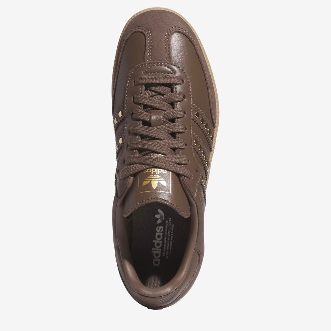 SAMBA OG WITH STUDS BROWN